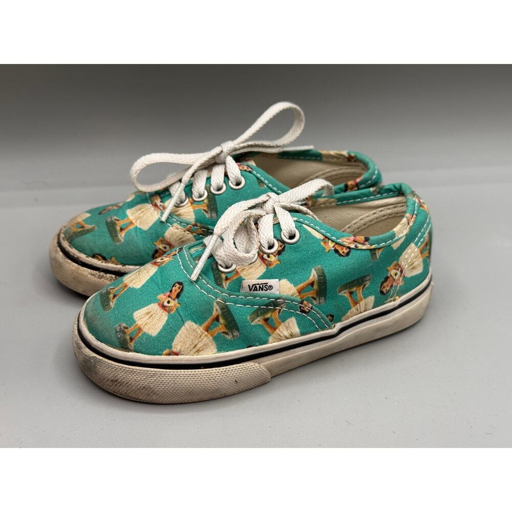 VANS Toddler Hula Girl Aloha Dancer Lace Up Sneakers Shoes